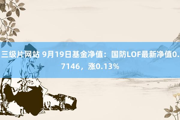 三级片网站 9月19日基金净值：国防LOF最新净值0.7146，涨0.13%