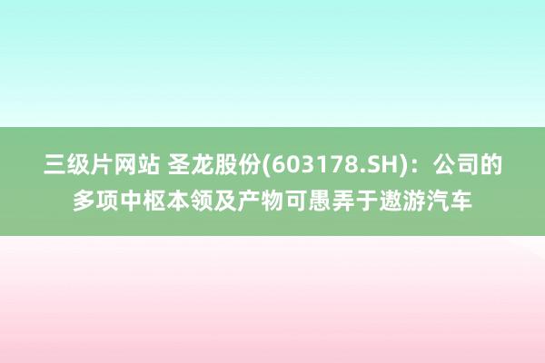 三级片网站 圣龙股份(603178.SH)：公司的多项中枢本领及产物可愚弄于遨游汽车